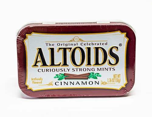 Sunshine Confectionery Cinnamon Altoids Tin