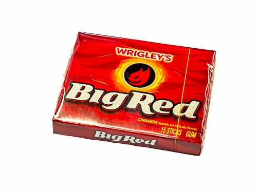 WRIGLEY Novelty Confectionery Big Red Cinnamon Gum