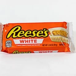 Reese Candy Company Chocolates - Milk, Dark & White REESE'S WHITE CHOCOLATE PEANUT BUTTER CUPS 42g