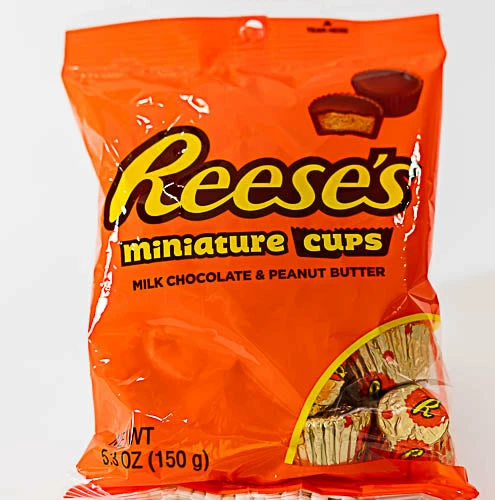 Reese Candy Company Reese's Miniature Peanut Butter Cups 150g Chocolates - Milk, Dark & White