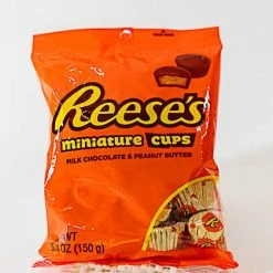 Reese Candy Company Reese's Miniature Peanut Butter Cups 150g Chocolates - Milk, Dark & White