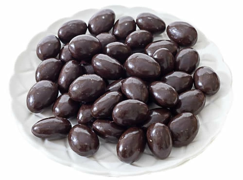 Custom Chocolates Dark Chocolate Scorched Almonds 100g - Vegan