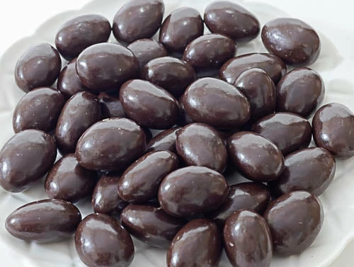 Custom Chocolates Dark Chocolate Scorched Almonds 100g - Vegan