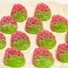 Sunshine Confectionery Outlet SOUR Lollies Vegetarian Sour Strawberries 90g