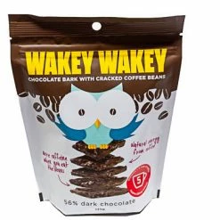 Sunshine Confectionery Nuts Roasted & Chocolate Wakey Wakey Dark Chocolate Coffee Bark Bites