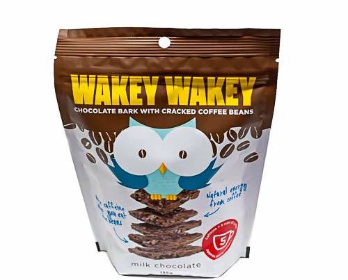 Sunshine Confectionery Wakey Wakey Milk Chocolate Coffee Bark Bites