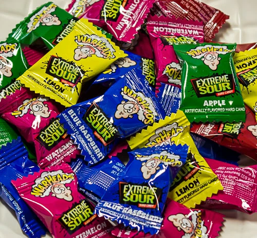 Sunshine Confectionery Warheads - Extreme SOUR - Tub