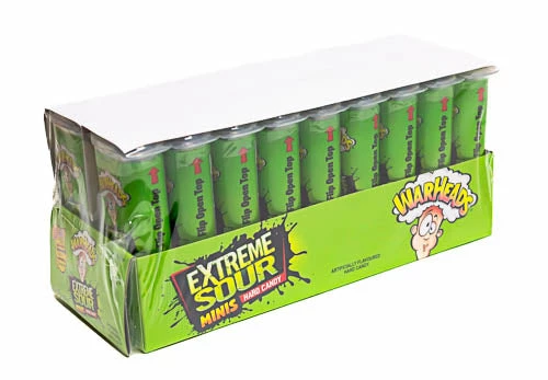 Universal Candy Novelty Confectionery Warheads Junior Extreme Sour
