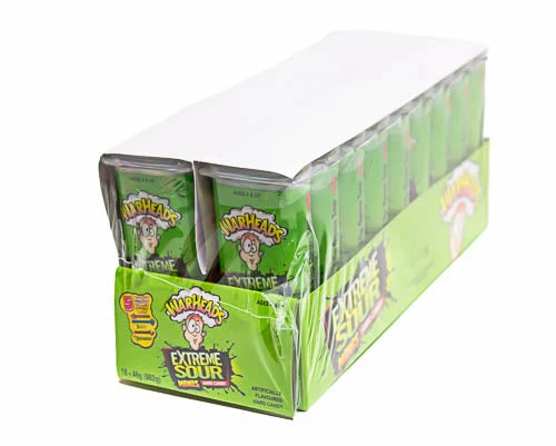 Universal Candy Novelty Confectionery Warheads Junior Extreme Sour