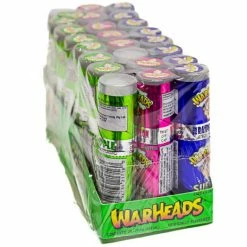 Universal Candy Warheads Super Sour Spray 24 Sprays SOUR Lollies