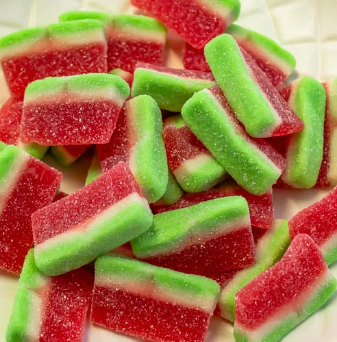 Vidal GLUTEN Free Lollies Watermelon Pieces Tub