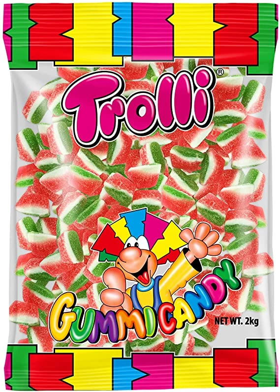 Watermelon Slices By Trolli Novelty Confectionery
