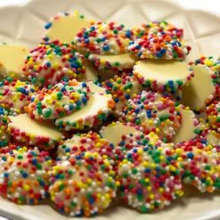 Custom Chocolates White Chocolate Jewels - Sparkles - Freckles