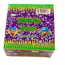 Sweetmans SOUR Lollies Wicked Fizz Grape Chews