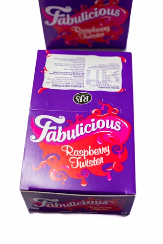 Sunshine Confectionery Outlet Raspberry Twisters - RJs 6kg CARTON Prices - Bulk