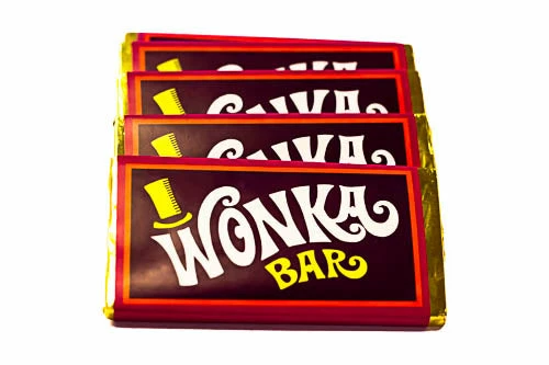 Sunshine Confectionery Chocolates - Milk, Dark & White Wonka Bar