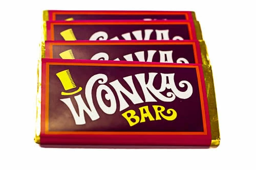 Sunshine Confectionery Chocolates - Milk, Dark & White Wonka Bar