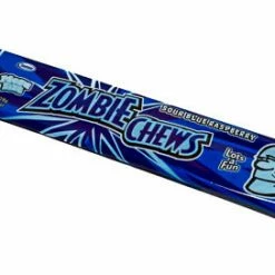 Sweetmans Novelty Confectionery Zombie Chew Blue Raspberry