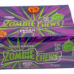 Sweetmans Zombie Chews Grape - Box